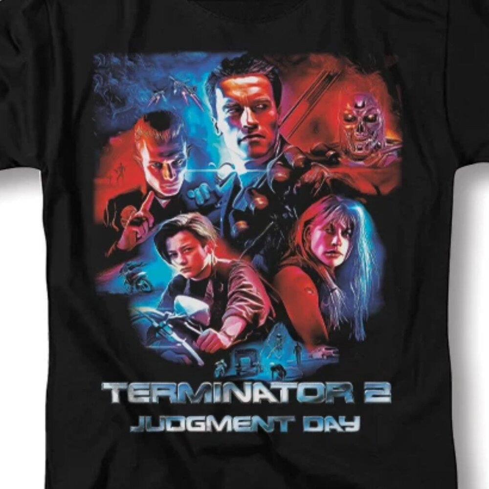Terminator Shirt Graphic Movie Classic Retro T-Shirt 248 - Picture 2 of 5